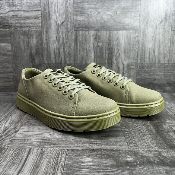 Dr. Marten's Dante Women's size 10 Army Green Canvas Shoes - Picture 5 of 8